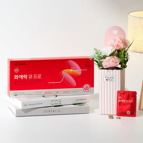 JungKwanJang Hwaerak Q PRO 700mg 84 Tablets Carnation Edition