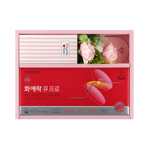 JungKwanJang Hwaerak Q PRO 700mg 84 Tablets Carnation Edition