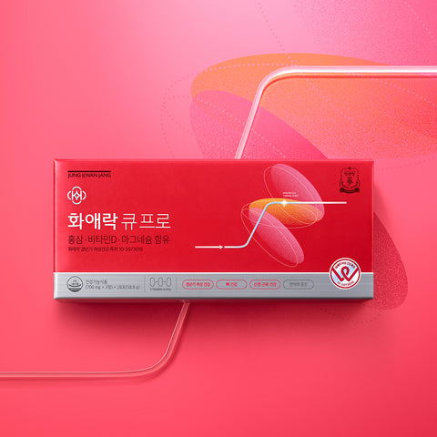 JungKwanJang Hwaerak Q PRO 700mg 84 Tablets Carnation Edition