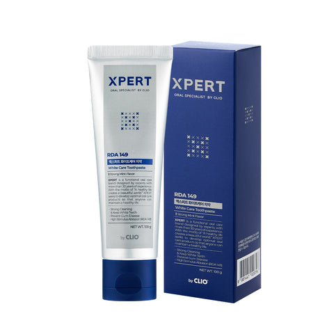 Clio Expert White Care High-Cleansing Toothpaste 100g - 6 Pack