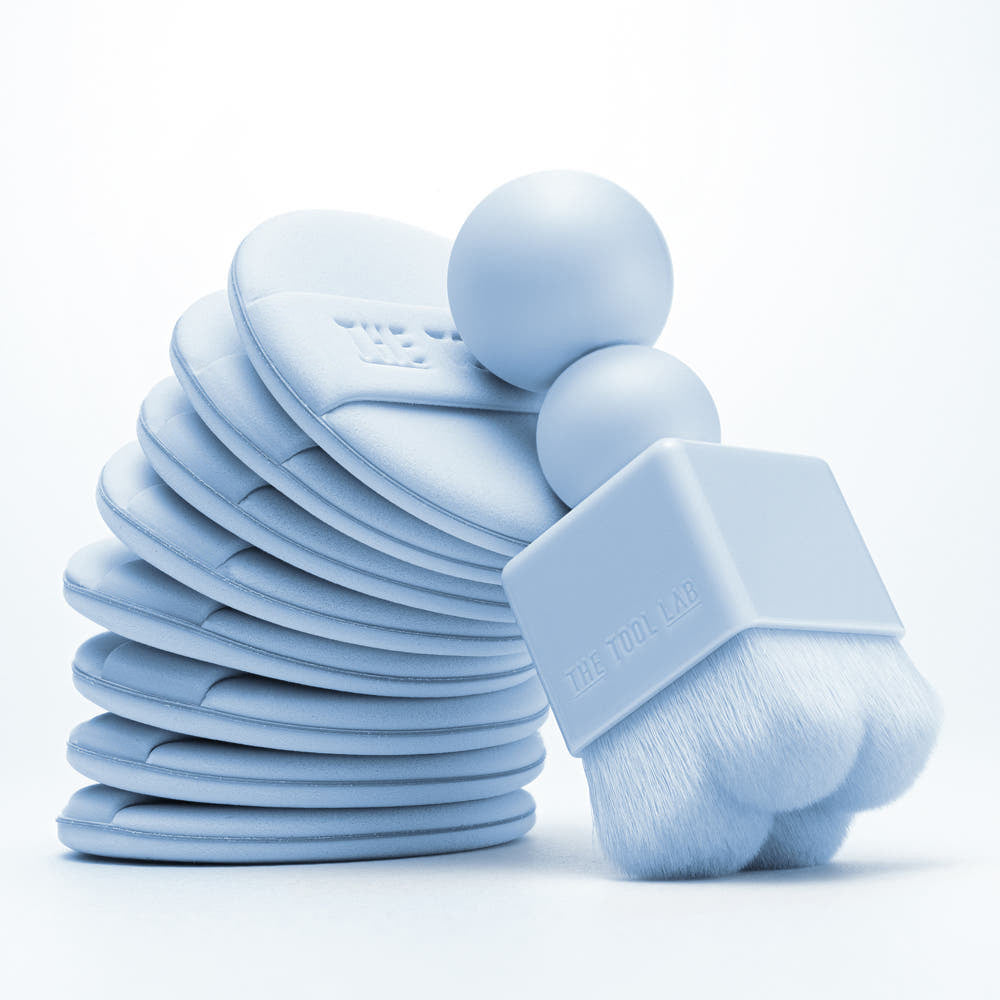 The Tool Lab Premium Tension Stamp Cushion Puff 2 pcs x 2 sets