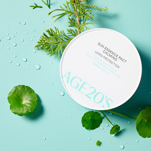 AGE20'S Calming Long Protection Sun Pact 12.5g (Main + 2 Refills)