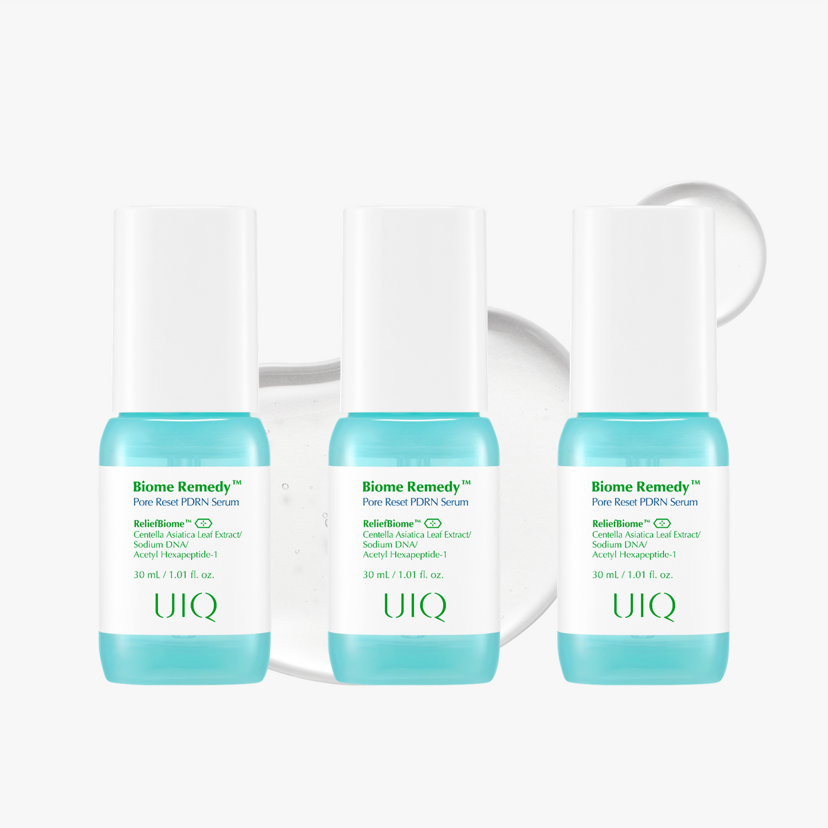 UIQ Biome Remedy Pore Reset PDRN Serum 30ml (3 Pack)