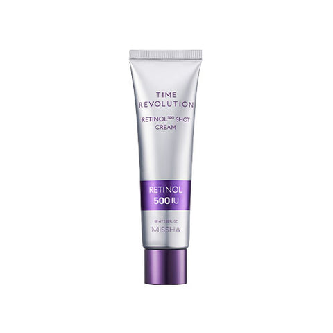 MISSHA Time Revolution Retinol 500 Shot Cream 60ml (2-Pack)
