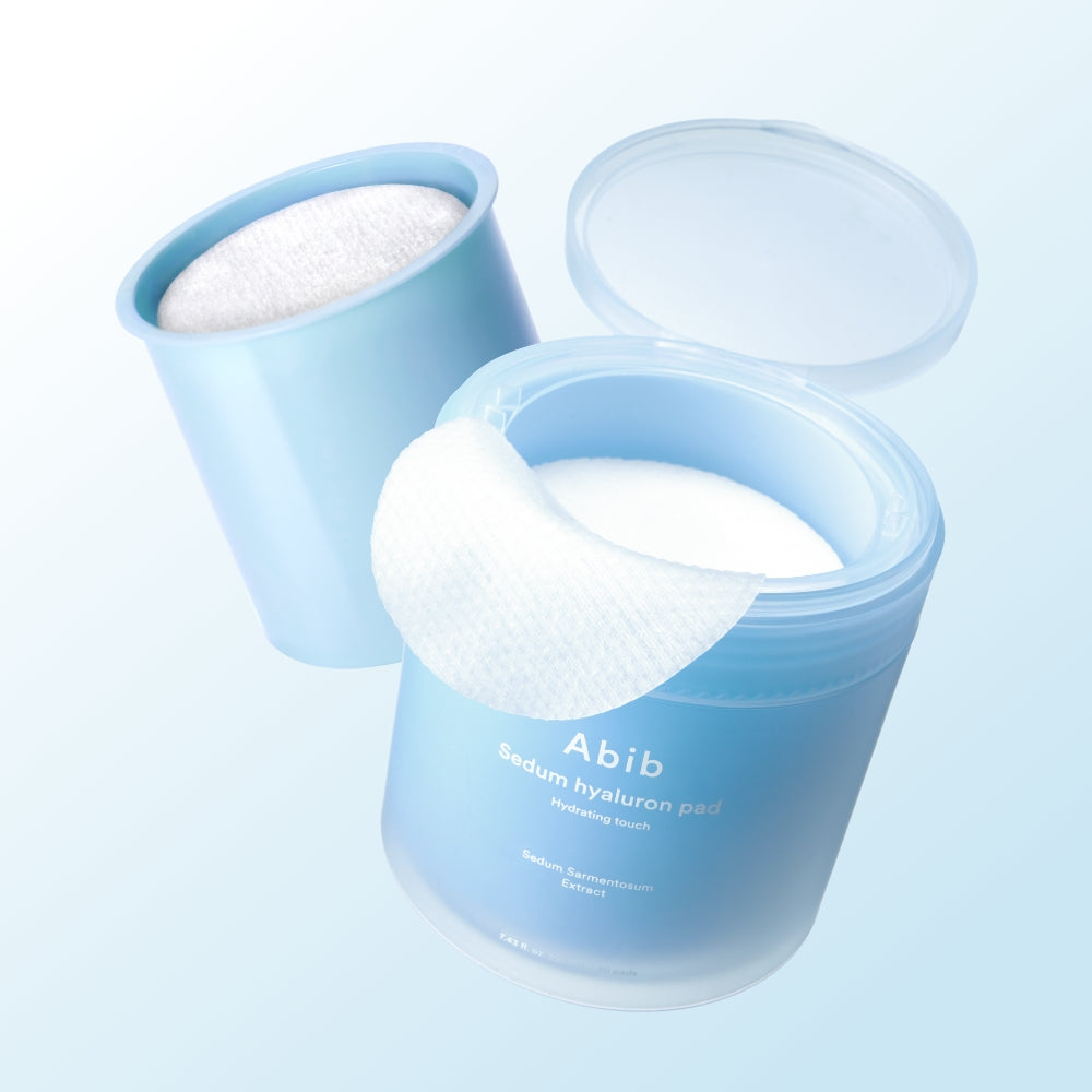 Abib Hydrating Touch Hyaluron Pad, 160 Sheets (Main + Refill)