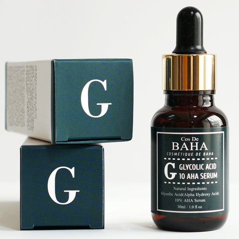 Cos De BAHA G Glycolic Acid 10% AHA High-Strength Serum 30ml