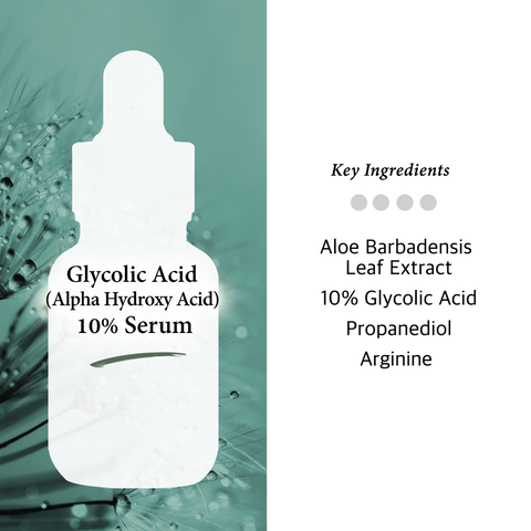 Cos De BAHA G Glycolic Acid 10% AHA High-Strength Serum 30ml