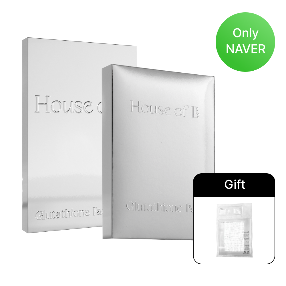 House of B Glutathione Face Film 3pc (1 box) + MulGwang Film 4pc (1 box)