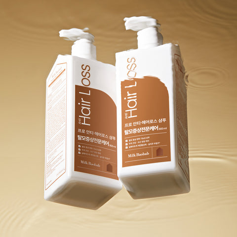 Milk Baobab 1+1 Large Volume Hair Loss Care Shampoo 800ml (Pro Line)