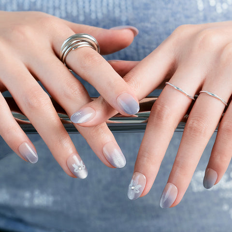 Dashing Diva Magic Press Florin (Oval) Nail Tips
