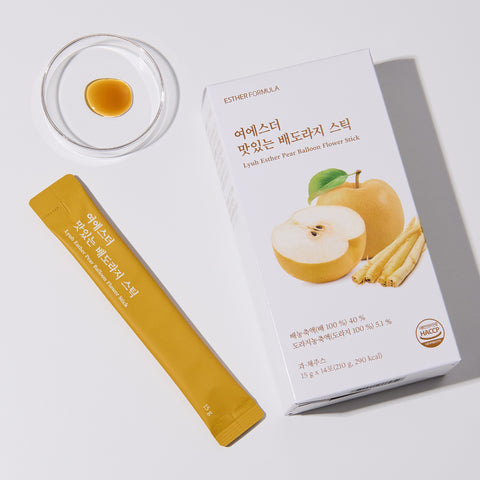 Esther Formula Pear & Doraji Liquid Stick 15ml x 14 Pouches (100% Domestic Liquid)