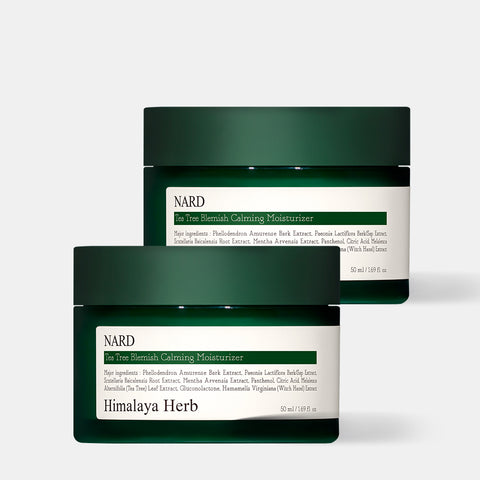 Nard Tea Tree Blemish Soothing Moisture Cream 50ml (2 Pack)