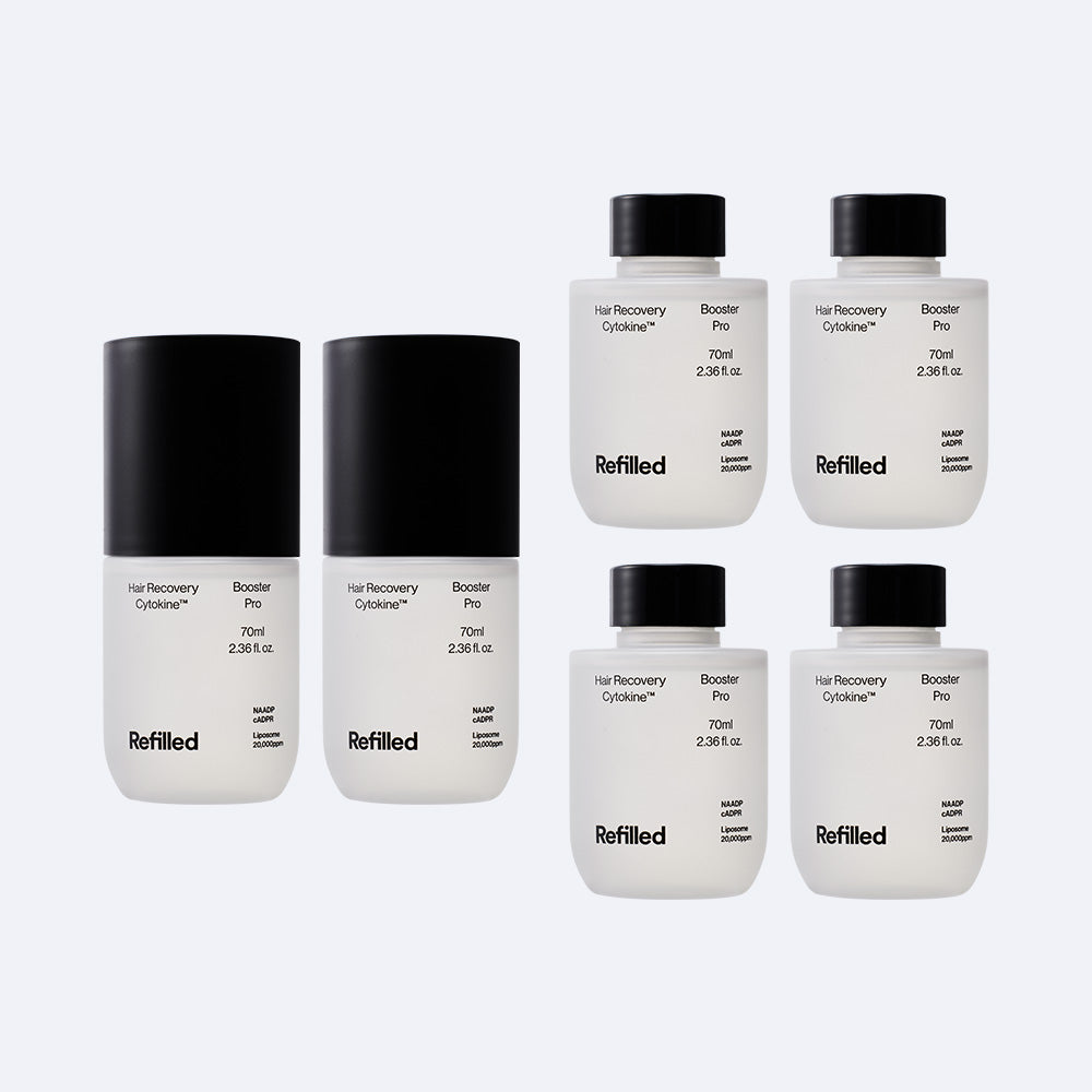 Refilled Cytokine Hair Tonic Booster Pro 70ml 2 Bottles + 4 Refills