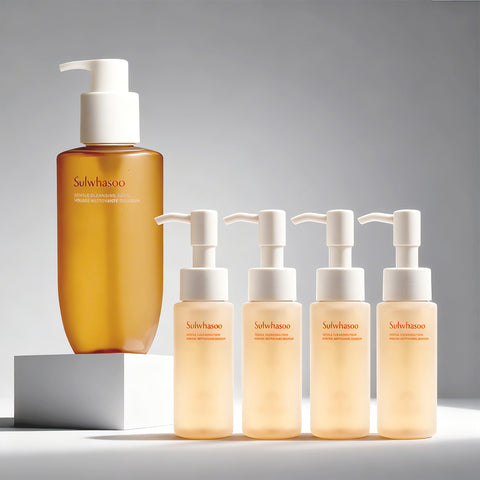 Sulwhasoo Gentle Cleansing Foam 200ml + 200ml (50ml x4 samples) Total 400ml Set