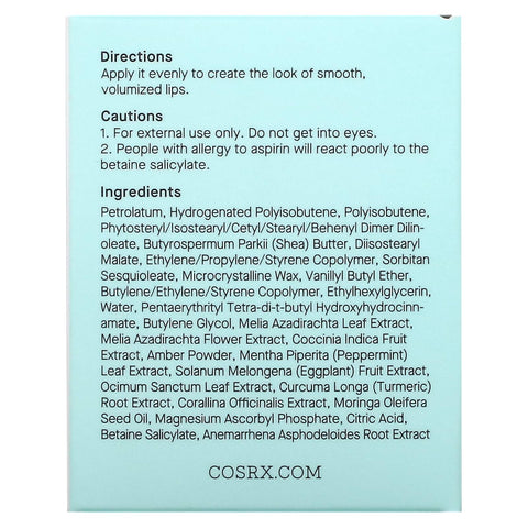 Soonsu Beauty Lip Plump AHA BHA Vitamin C Lip Plumper packaging design