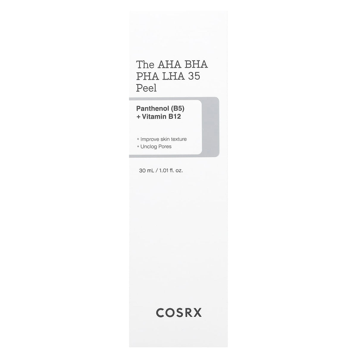 Soonsu Beauty The AHA BHA PHA LHA 35 Peel front view