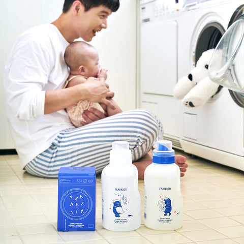 FRANKLIIN Baby Laundry Detergent Unscented 1L (Concentrated pH-Neutral)