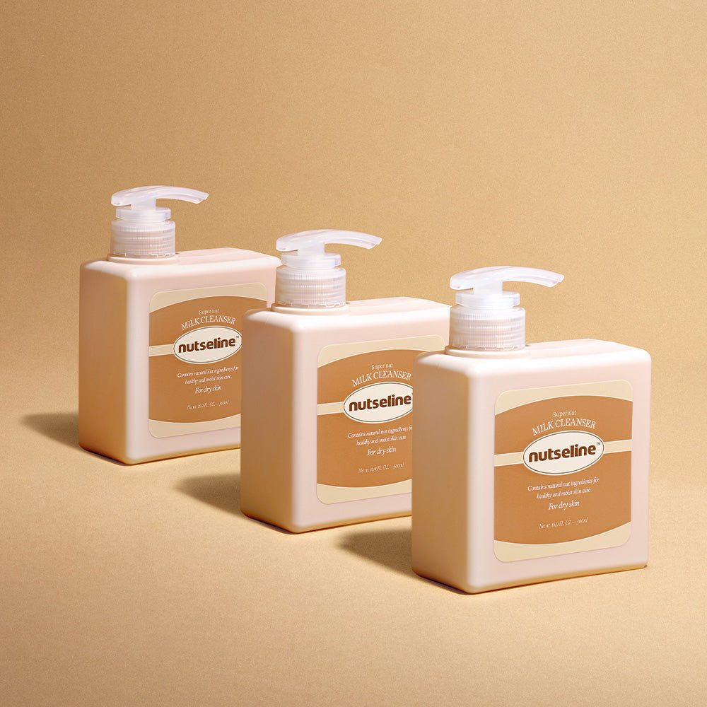 Nutseline Super Nut Milk Body Wash 500ml x3