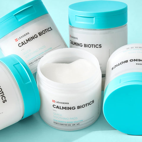 Leaders Calming Biotics Quick Soothing Toner Pads 80pads