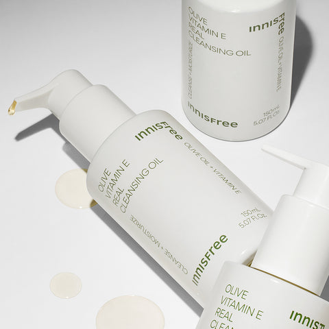 Innisfree Olive Vitamin E Real Cleansing Oil 150ml (2 pack)