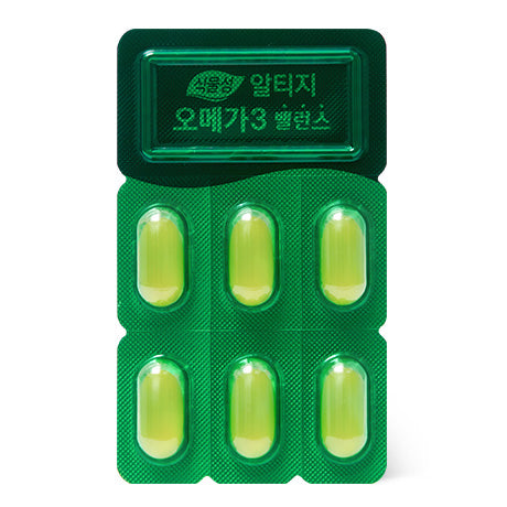 Koreaeundan Plant-Based rTG Omega-3 Balance 30 Capsules (6 Pack)