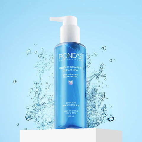 Pond's Clear Spa Cleansing Oil 200ml (2 Pack)