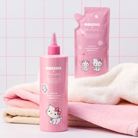 Moremo Water Treatment Miracle 10 Chamy Kitty Edition 475ml (Includes +50ml & String Pouch)