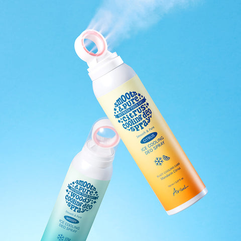 Ariul Smooth & Pure Ice Cooling Deo Spray 150ml - 2 Fragrances