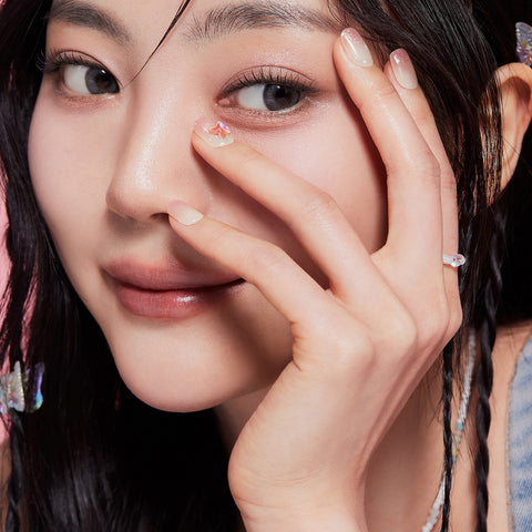 Dashing Diva Magic Press Dreaming Garden (Regular Round) Nail Tips