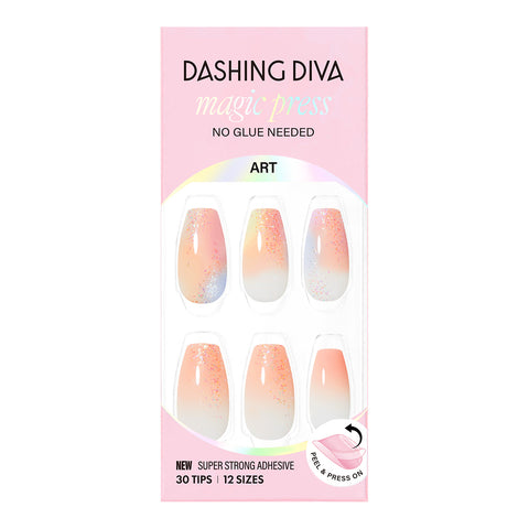 Dashing Diva Magic Press Emotion (Coffin) Nail Tips