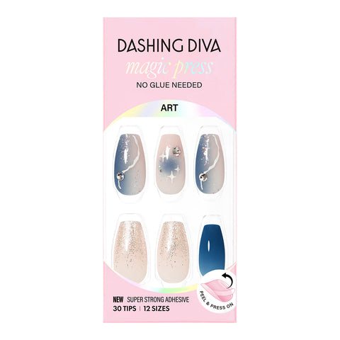 Dashing Diva Magic Press Meteo (Coffin) Nail Tips