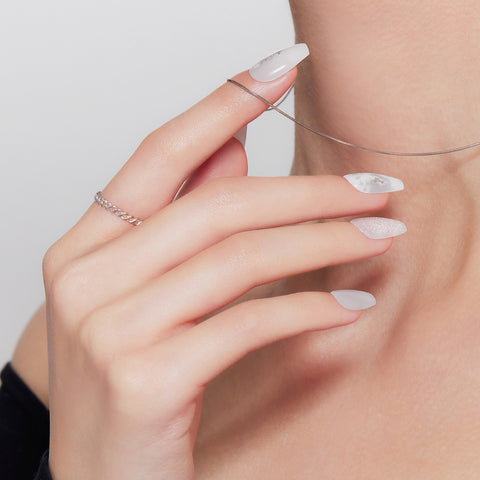 Dashing Diva Magic Press Gracy Marble (Coffin) Nail Tips