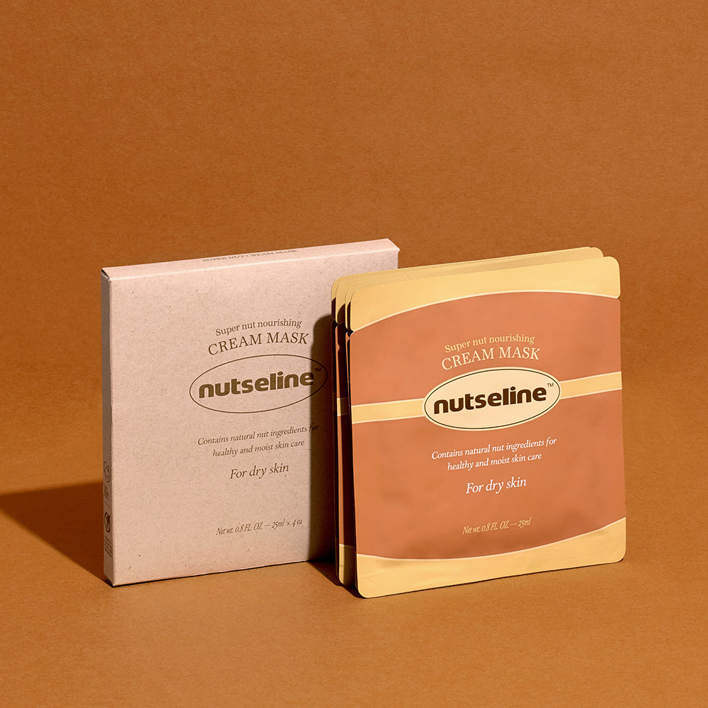 Nutseline Super Nut Nourishing Cream Mask 25ml x 4 Sheets
