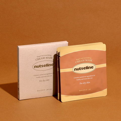 Nutseline Super Nut Nourishing Cream Mask 25ml x 4 Sheets