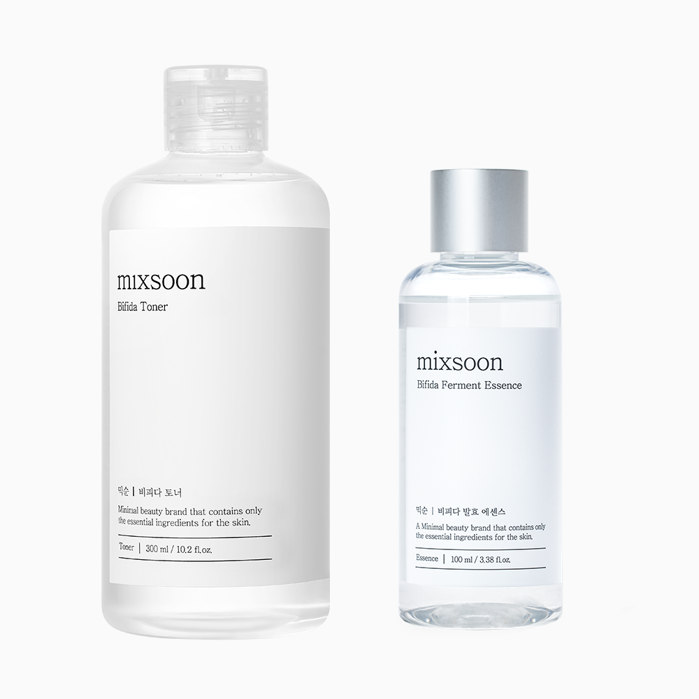 Mixsoon Bifida Ferment Essence 100ml + Bifida Toner 300ml 2-Piece Set