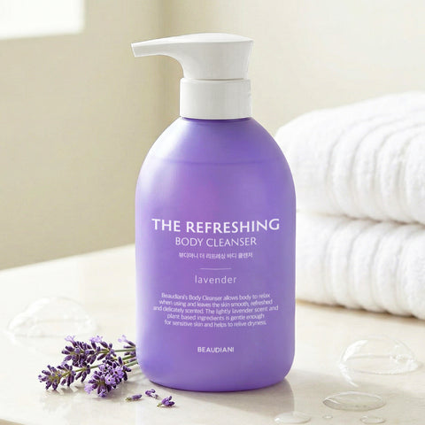 Beaudiani The Refreshing Body Cleanser 450ml Lavender Oil (2 Pack)