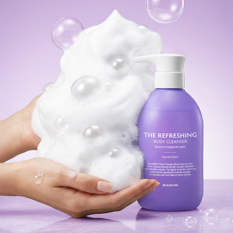Beaudiani The Refreshing Body Cleanser 450ml Lavender Oil (2 Pack)
