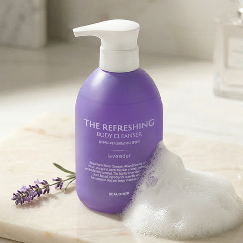 Beaudiani The Refreshing Body Cleanser 450ml Lavender Oil (2 Pack)