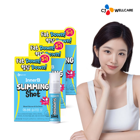 CJ Wellcare InnerB FatDown Slimming Shot 6 Shots (5+1) - 6-Day Supply