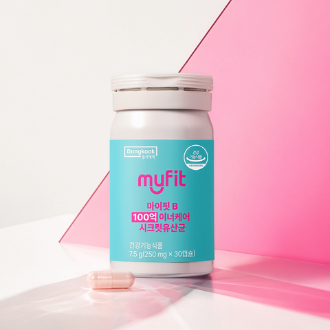DongKook Pharmaceutical MyFit B Secret Probiotics for Women 10 Billion CFU 30 Capsules x 6