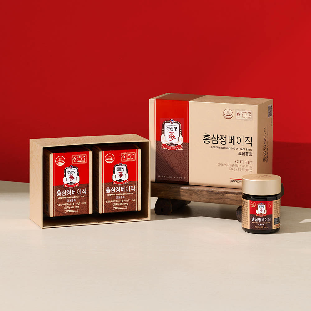 JungKwanJang Red Ginseng Extract Basic 100g (2 Pack)