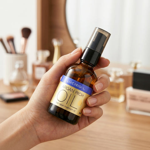 Bifesta Lucido-L Argan Hair Repair Oil 60ml (2 Pack)
