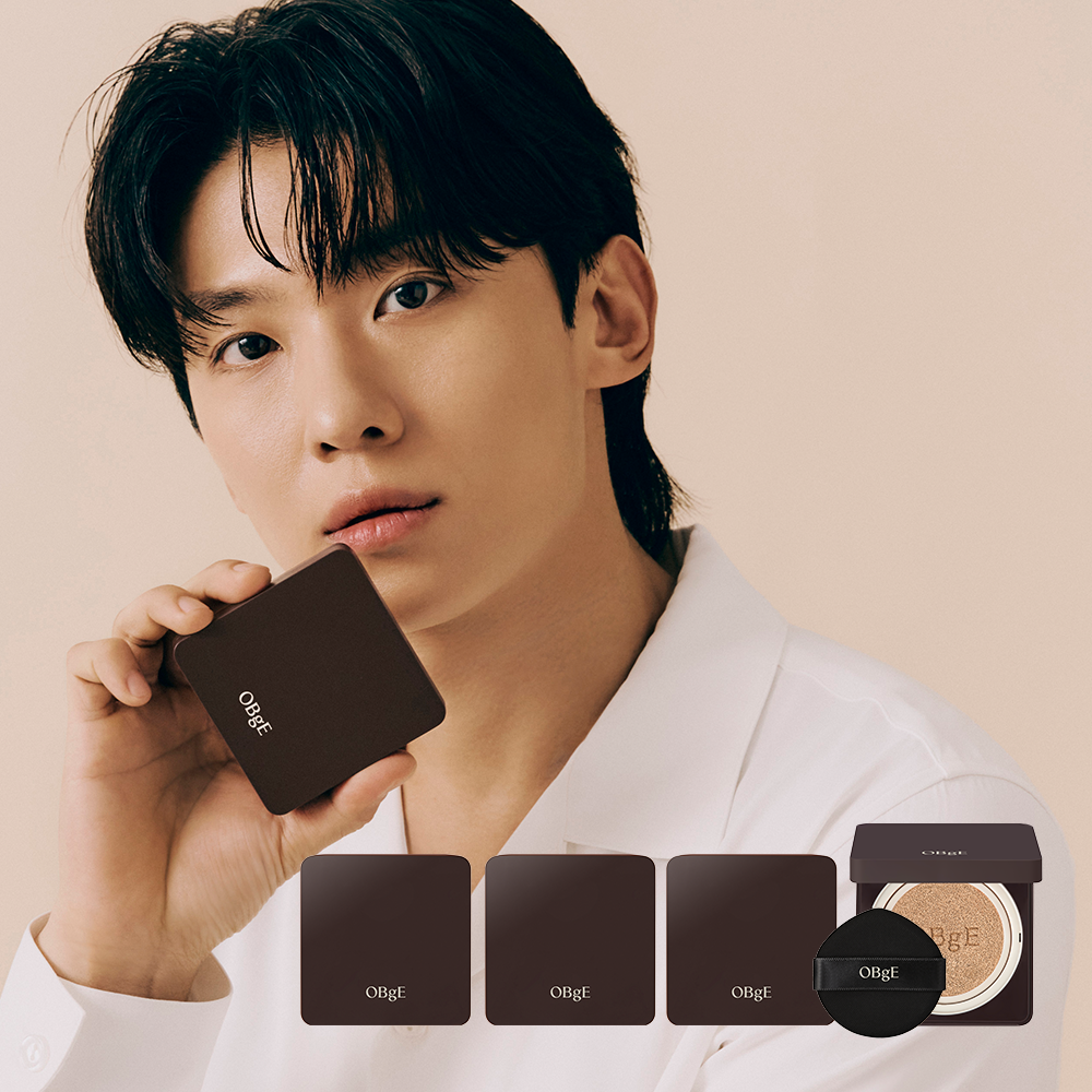 OBGE Perfect Homme Men's Cushion 15g (3 Pack)