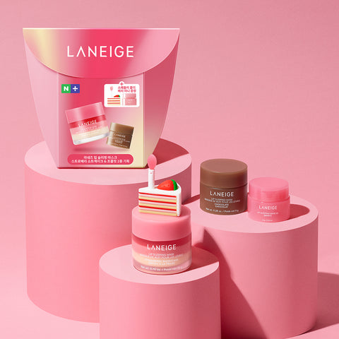 Laneige Lip Sleeping Mask EX Strawberry Shortcake 20g + Choco 8g
