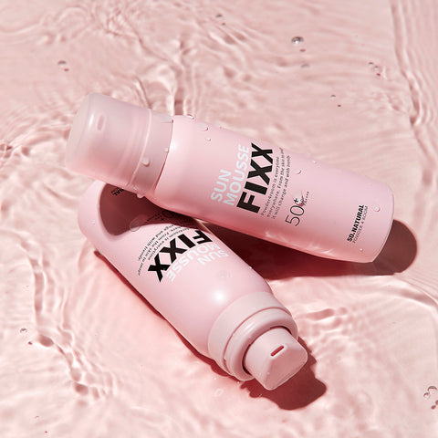So Natural Glowy Mousse Sun Fixer Sunscreen 75ml