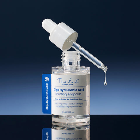 THE LAB by blanc doux Low-Molecular Hyaluronic Calming+ Cream 50ml + Boosting Ampoule 30ml - 2-Piece Set