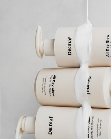 De:maf All Day Glow Creamy Milk Cleanser 300ml