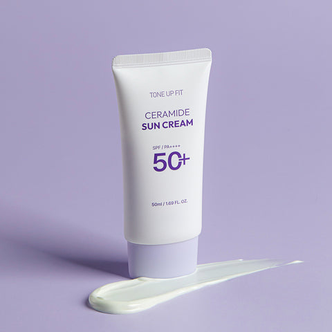 Charmzone Tone-Up Fit Ceramide Sun Cream 50ml (2 Pack)