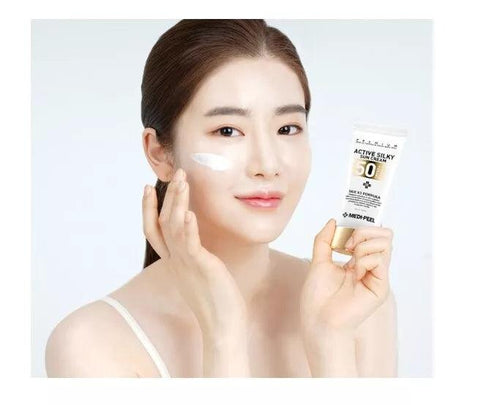 Soonsu Beauty Active Silky Sun Cream SPF50+ PA+++ front view