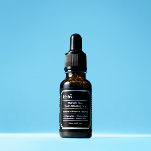 Dear Klairs EGF Blue Ampoule 2-Piece Set (Midnight Blue Drop 20ml + EGF Blue AC Calming Serum 50g)